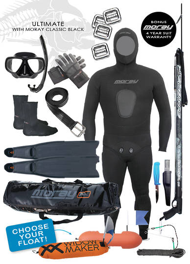Ultimate Spearfishing Package | BLACK